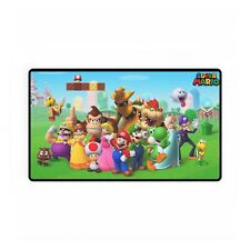 Mario Bros Super High Definition PC PS Video Game Desk Mat Mousepad Goku picture