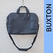 New Buxton leather laptop case picture