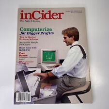 Oct 1984 Apple inCider Computer Magazine Apple Computer Magazine Canada Import picture