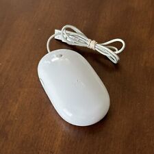 Genuine Apple A1152 USB Wired Mighty Mouse Optical Mouse White EMC 2058 for iMac picture