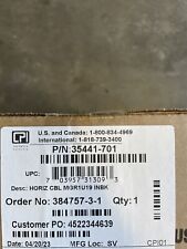 NEW CPI Chatsworth 35441-701 Horizontal CBL MGR1U19 INBK Cable Manager picture