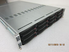 Supermicro 6026TT-HTRF 4 Nodes 2U Server - 8x E5520 96GB 8x 1TB 2x 1200W Rails picture