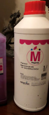 1 LITER MAGENTA PIGMENT NANOINK FOR INKJET PRINTERS SAVE $1200+ in INK REFILL picture