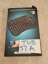 CanaKit Wireless Mini Keyboard With Touchpad New Box Damaged picture