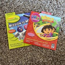 Lot Of 2 CD ROM Games: The Backyardigans Mission To Mars & Dora The Explorer New picture