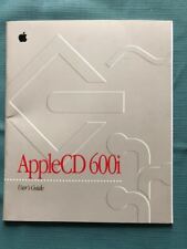 AppleCD 600i Apple Macintosh Mac Apple CD Manual 030-7053-A User's Guide picture