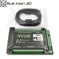 CNC USB Mach3 NVUM 3/4 Axis Novusun Controller Card Breakout Board picture