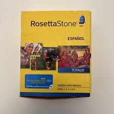 Rosetta Stone Spanish  (Latin America) Version 4 Level 1-5 Español Excellent picture