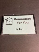 VIC-20 Budget - Computers For You - Cassette Commodore Vic 20 Game picture