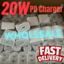 Lot 20W USB Type C Power Adapter Fast Charger Cube Block For iPhone iPad Android picture
