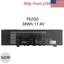 OEM 38Wh F62G0 Battery for Dell Inspiron 13 5370 7000 7370 7380 7386 7373 P83G picture