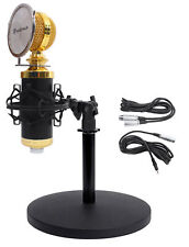 Rockville RCM02 Studio Podcast Recording Microphone+Samson Desktop Mic Stand picture