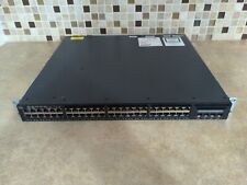 Cisco Catalyst 3650 WS-C3650-48PS-S 48-Port Gigabit Managed PoE+ Ethernet CB-101 picture
