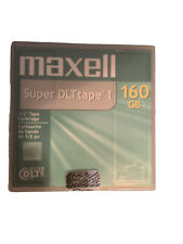 Maxell Super DLT Tape I 160GB 320GB Data Cartridges Data Tape Sealed 1/2