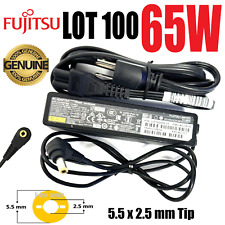 LOT 100 OEM Fujitsu 65W 5.5x2.5mm 19V 3.42A Laptop AC Adapter Charger A13-065N3A picture
