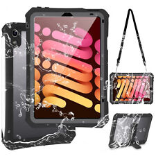 For iPad Mini 6th Generation Waterproof Case Full Body Shockproof WithPen Holder picture