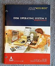 Atari 400/800 Disk Operaing System II Reference Manual, manual only picture