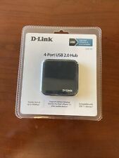 D-LINK USB 4 Port USB 2.0 Hub New In Box picture