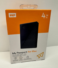 WD - My Passport for Mac 4TB External USB 3.0 Portable Hard Drive - Blue🔥 picture
