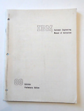 IBM 88 Collator Preliminary Edition Customer Engineering Manual of Instruction picture