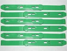 Set of Six Dell Computer Mounting Rails Green P/N 86DVJ for 5.25
