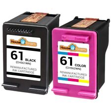 2PK Replacement HP 61 Ink Cartridge 1-Black & 1-Color 1000 1050 1051 2050 Series picture