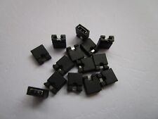 2000 pcs 2.54mm Mini Jumper Shorted Cap Black Standard Circuit Board 6x5x2mm picture