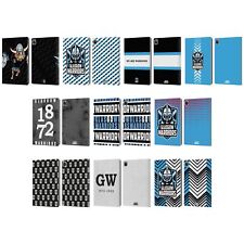 OFFICIAL GLASGOW WARRIORS GRAPHICS LEATHER BOOK WALLET CASE COVER FOR APPLE iPAD picture