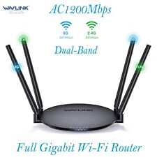 WiFi Router Repeater Wireless WAVLINK AC1200 Dual Band Full Gigabit for Home picture