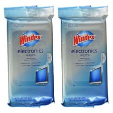 Windex Electronics Wipes Screen Cleaner 25 Ct Pre Moistened Streak Free, 2 Pack picture