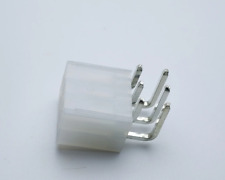 2 Pcs White 6Pin Female PCIe 90 Degree - Goldshell Replacement Piece picture