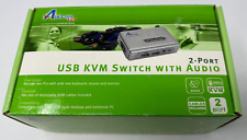 Airlink101 USB KVM Switch with Audio NEW AKVM-U22 picture