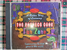 The Phonics Game Fun Zone PC/Mac CD-ROM Better Way Learn 1998 for Windows 95/98 picture