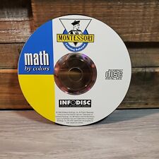 Montessori Learning Software Math By Colors CD-ROM Rare 1994 Disc Only Homeschoo picture