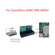 1PCS 20Pin TPM 2.0 Module Trusted Platform For SuperMicro AOM-TPM-9665H TCG 2.0 picture