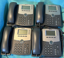 Lot of 4 Cisco SPA504G 4-Line IP Phones - read desc. picture