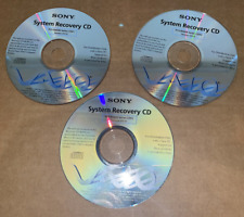 Sony VAIO Recovery Discs For PCV-RX600 FULL SET System Recovery CDs - 3 Disc Set picture