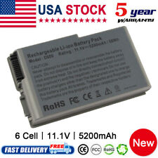 5200mAh Battery For Dell Latitude D600 D500 D610 D505 3R305 C1295 Y1338 4P894 PC picture