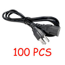 Lot of 10-100 AC Power Cord Cable Desktop Monitor Computer PC 6ft IEC320 picture