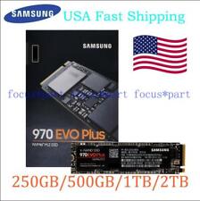 Samsung SSD 970 EVO Plus 1TB 2TB 500GB 250GB PCIe M.2 (2280) NVMe for Laptop US picture