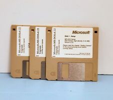 Genuine Microsoft MS-DOS 6.22 Upgrade on 3.5