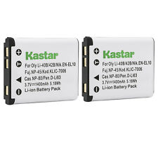 Kastar 2x NP-45 Battery for Pandigital Handheld Scanner PANSCN10 S8X1103 S8X1102 picture