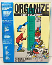 ORGANIZE YOUR COLLECTION 1993 HomeCraft Vintage PC SOFTWARE 5.25
