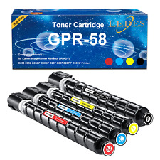 Compatible Canon Toner GPR-58 Cartridge GPR58 for NEW Black Magenta Yellow C256 picture