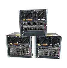 3x Cisco WS-C4506-E | Catalyst Switch 3x WS-X45-SUP7L-E, 11x WS-X4648-RJ45V+E picture