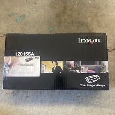 New Sealed Genuine Lexmark 12015SA (E120) Black Toner Cartridge 2,000 Page Yield picture