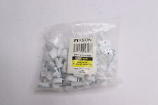 (100-Pk) Fixson Circle Cable Clips White 12mm CCC12-100W picture