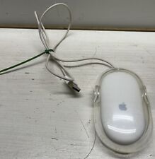 Vintage Apple Mouse OEM M5769 White w/Clear Coat USB Optical picture