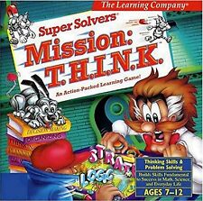 SUPER SOLVERS - MISSION: T.H.I.N.K. - 1997 CD-ROM - WINDOWS/MAC picture