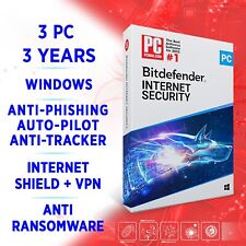 Bitdefender Internet Security 2024 3 PC 3 years FULL EDITION picture